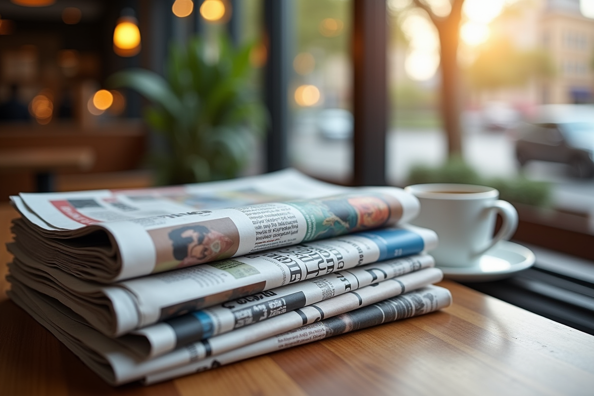 journaux  médias